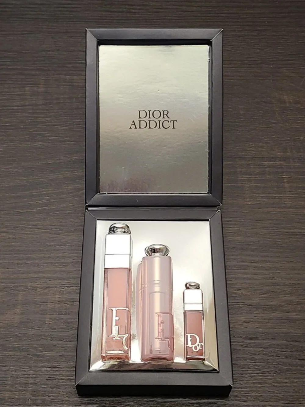 NEW Dior Addict Natural Glow Lip Essentials 3pc Set with Dior Gift Bag - Picture 3 of 12
